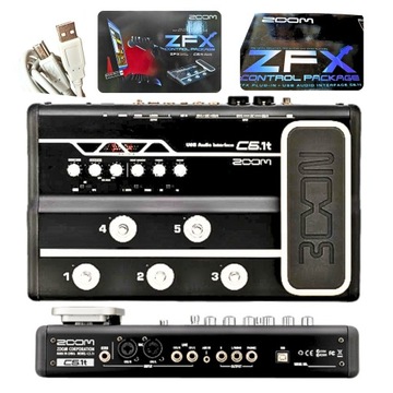 Zoom C5.1t ZFX interfejs do nagrywania gitar PRZETWORNIK DO NAGRYWANIA