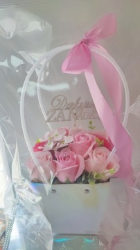 корзина букет мыло цветы конец года для учителя