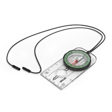 Kompas Silva Ranger transparentny/zielony OS