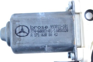 MERCEDES SLK MOTOR OKNO ZADNÍ PRAVÝ R171 2008 RHD