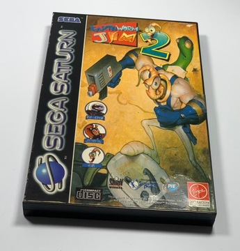 Earth Worm Jim 2 Sega Satrun