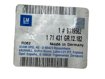 OPEL TIGRA B ZNAK ZNAKY '16V' 9119562