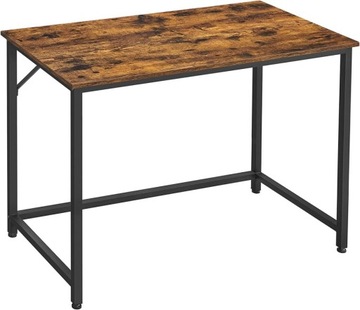 Biurko Komputerowe, Biurko, Mały Stół Biurowy, 50 X 100 X 75 Cm, Gabinet, B