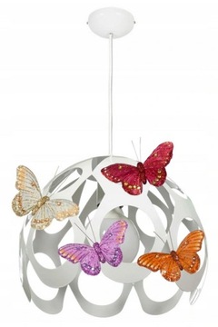 Lampa wisząca BUTTERFLY CLEO dla dziewczynki LED