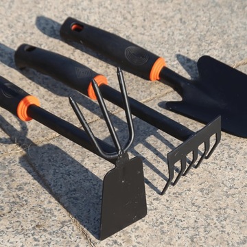 НАБОР САДОВОГО ИНСТРУМЕНТА 4 шт. РАББЫ, ЛОПАТА, МОТЫКА, САДОВЫЕ КОГТИ