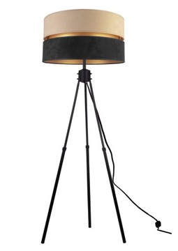 Lampa Stojąca Podłogowa TRÓJNÓG NOWOCZESNA ABAŻUR