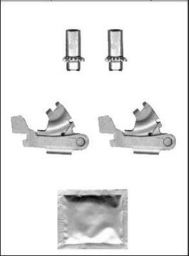 QUICK BRAKE ZESTAW NAPR. DŹWIGNI ROZPIERAKA PEUGEOT BOXER 94-