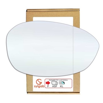 ALFA ROMEO BRERA 06-10 ZRCÁTKO SKLO PRAVÉ ASF