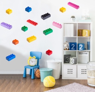 НАСТЕННЫЕ СТИКЕРЫ БЛОКИ НАКЛЕЙКИ