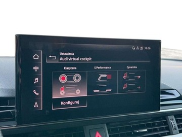 Audi A5 F5 Coupe Facelifting 2.0 45 TFSI 265KM 2022 Audi A5 Sportback S-Line Bang Olufsen Virtual Cockpit CarPlay Android Aut, zdjęcie 34