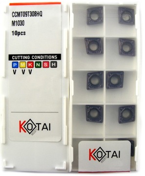 Płytki widiowe CCMT 09T308 HQ M1030 do stali