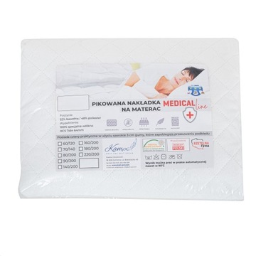 GRUBY OCHRANIACZ NA MATERAC 140x200 Wodoodporny