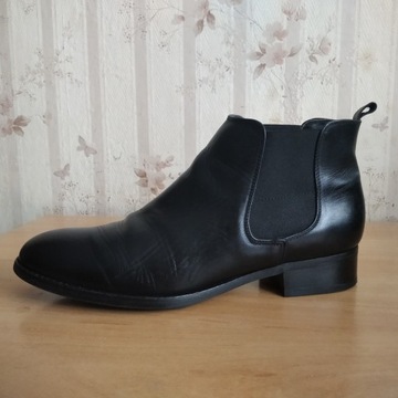 BUTY DAMSKIE SZTYBLETY CLARKS SKÓRA NAT. ROZ.EU-41