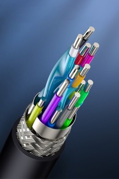 КАБЕЛЬ BASEUS КАБЕЛЬ HDMI 2.0 ДЛЯ ТВ 4K/60ГЦ 3D 18Гбит/с 1М