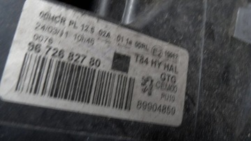 PEUGEOT 3008 I 12R SVĚTLO LEVÝ PŘEDNÍ GB 9672682780