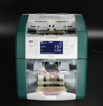 Счетчик ценных банкнот SELECTIC LS-200V, 16 купюр, 2 отделения
