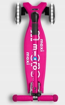 СКЛАДНОЙ СКУТЕР MAXI MICRO DELUXE LED Розовый