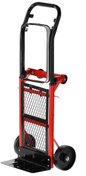 ДВУХФУНКЦИОНАЛЬНАЯ РУЧНАЯ СКЛАДСКАЯ ТЕЛЕЖКА, ФРЕЗЕР, СТАЛЬ