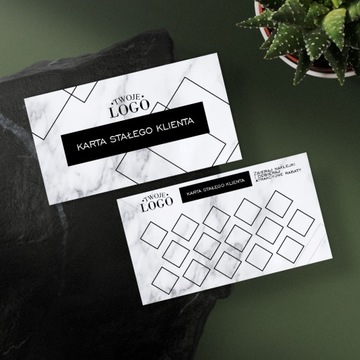 Карты клиента на 1000 марок с логотипом