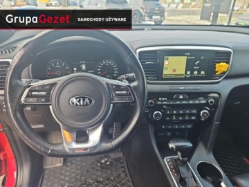 Kia Sportage IV SUV Facelifting 1.6 T-GDI 177KM 2019 Kia Sportage GT LINE + PRE, AEB, 2WD, LED, martwe pola, skóra, 19 cali, we, zdjęcie 12
