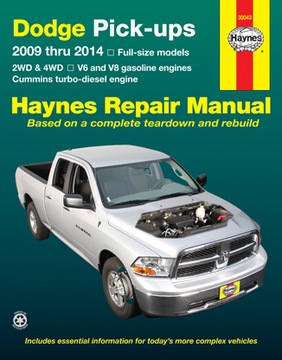 DODGE RAM 1500 (09 - 10) INSTRUKCJA NAPRAW HAYNES