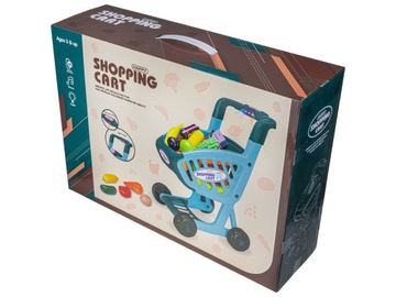 Корзина супермаркета с покупками