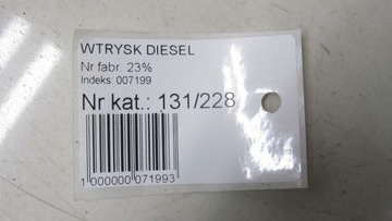 FORD C-MAX MK2 1.6D VSTŘIKOVACÍ TRYSKA 0445110489 10-16