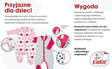 PAJAC pajacyk WCZEŚNIAK wzór SERCA r 44 KLEKLE