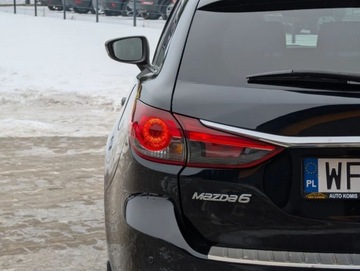 Mazda 6 III Kombi 2.2 SKYACTIV-D I-ELOOP 175KM 2013 Mazda 6 Navi Ledy Automat Tempomat Serwis Gwarancja 2.2 Diesel 175KM, zdjęcie 3