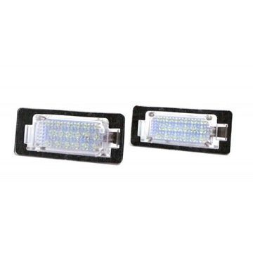 Audi A7 S7 Q5 lampki rejestracji LED 650lm 2szt