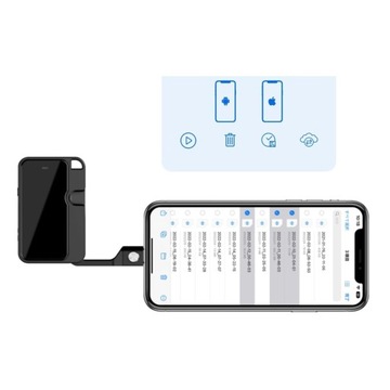 Mini dyktafon z bezpośrednim połączeniem OTG Funkcja nagrywania VOR 32 GB