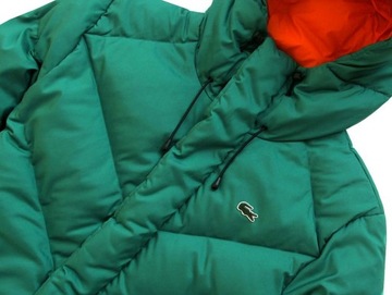 Lacoste Puffer * gruba, ciepła kurtka puchowa * L * 52