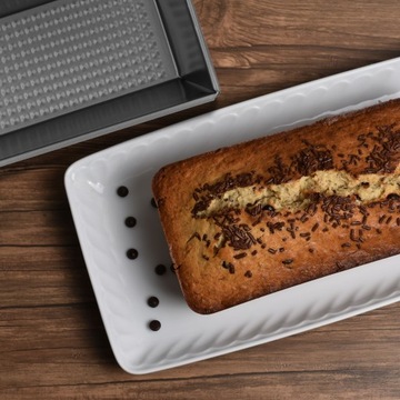 KEKSÓWKA BLACHA DO PIECZENIA prostokątna forma do ciast chleba ze stali