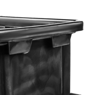 20 органайзеров для туалетных лотков, черный, 170x115x75