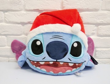 DISNEY _STITCH__dł 40x40cm+uszy poduszka NOWA