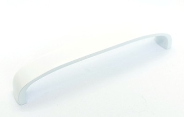 ПРЯМАЯ БЕЛАЯ МЕБЕЛЬНАЯ РУЧКА, ШИРИНА 128 ММ