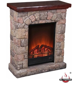 KOMINEK ELEKTRYCZNY EL FUEGO LUGANO 1.8kW NR 2