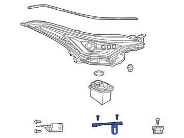 TOYOTA C-HR 2016-2019 PLAST PRAVÁ OEM 81193F4020