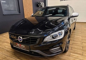 Volvo V60 I Kombi Facelifting 2.0 D4 DRIVE-E 190KM 2018 Volvo V60 R-Design D4 190KM skora BEZWYPADKOWY automat gwarancja, zdjęcie 12