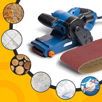 10 -кратная абразивная бумага Бесконечная ремень 75x533 P80 Шлифовальная лента Mt Grinder