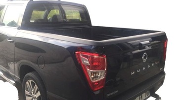 Защитные накладки на багажник Ssangyong Musso Grand.