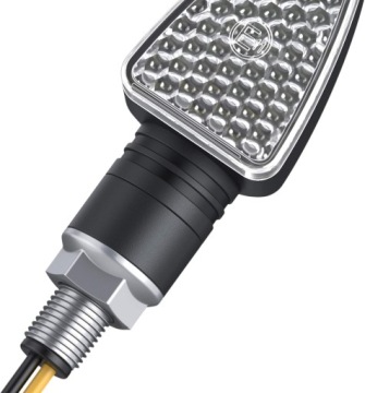 4pcs Waterproof Turn Signal Lights 15 LED 12V Mini Yellow