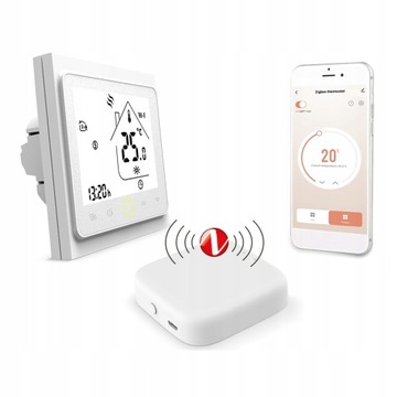 ИНТЕЛЛЕКТУАЛЬНЫЙ ТЕРМОСТАТ 5А Tuya ZigBee3.0 ПРИЛОЖЕНИЕ