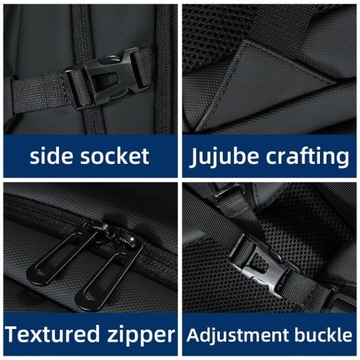 Рюкзак с тремя отделениями FRN8322 для ноутбука 16,4 см с USB, большая вместительность