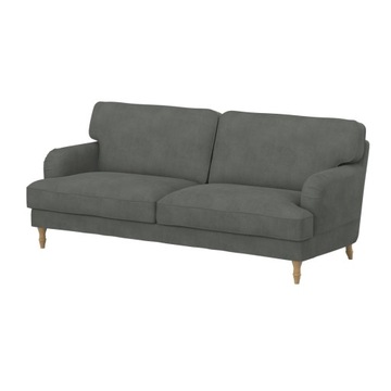 STOCKSUND Pokrycie sofy 3-os, Velvet Grey