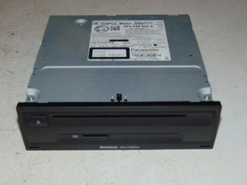 zmieniarka sterownik cd SKODA OCTAVIA III 5E0035824A