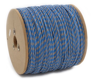 Lina Polipropylenowa 4mm - 50m pleciona żeglarska MOCNA WYTRZYMAŁA LINKA