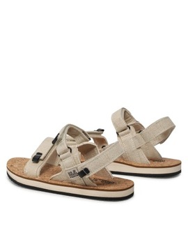 Jack Wolfskin Sandały Ecostride 2 Sandal W 4051771 Natural/Cork