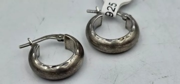 SREBRNE KOLCZYKI MAŁE KOŁA 2,44G/925