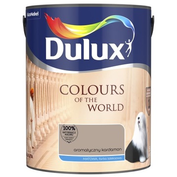 DULUX KOLORY ŚWIATA 5L - Aromatyczny Kardamon